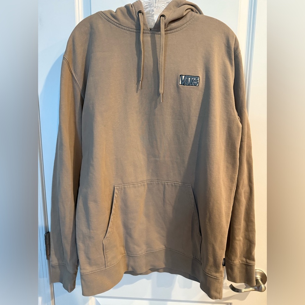 Vans Brown Hoodie Sweatshirt Men’s Size Medium